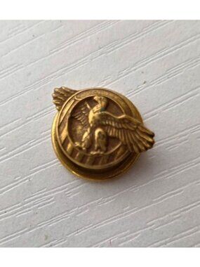 Vintage WWII Ruptured Duck Lapel Button